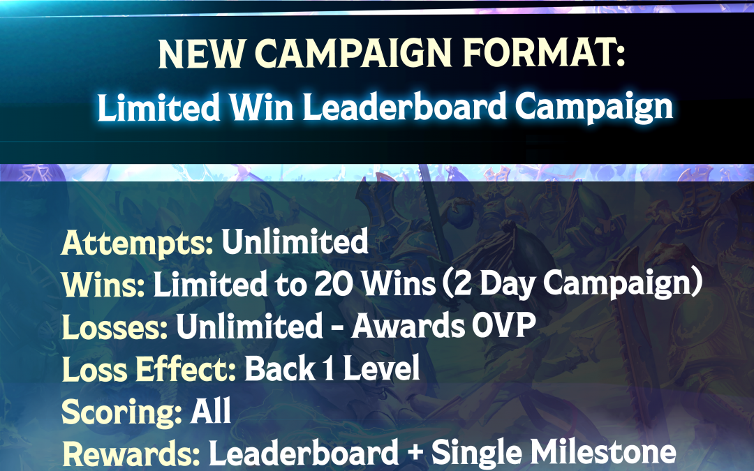 Developer Update: Campaign Format Update
